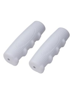 Grips 7/8 long 116mm Kraton Rubber 0214 White.
